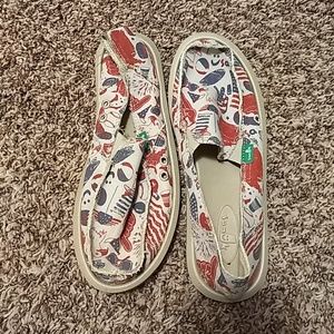 Sanuk 4th of July shoes